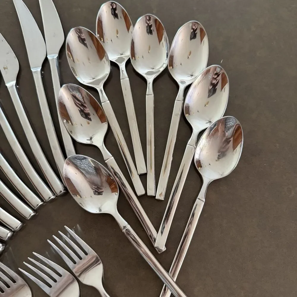 24 Piece Zwilling J.A. Henckels Replacement Flatware OPUS Stainless Steel